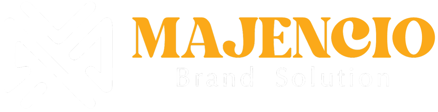 Majencio Group white logo